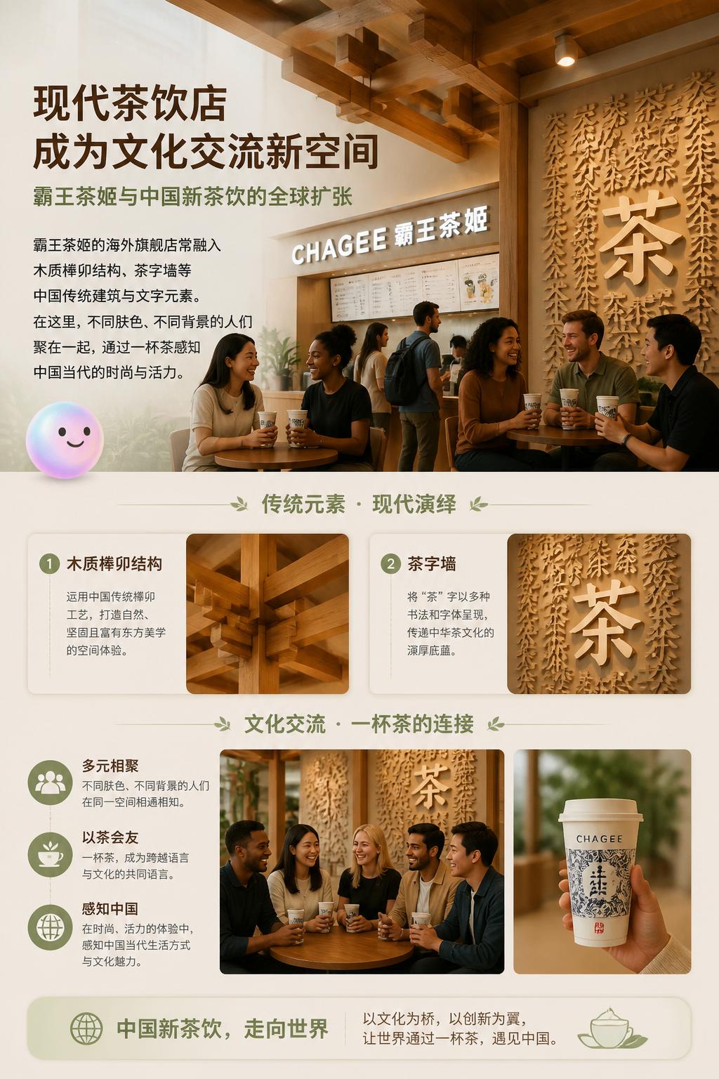 现代茶饮店成为文化交流新空间