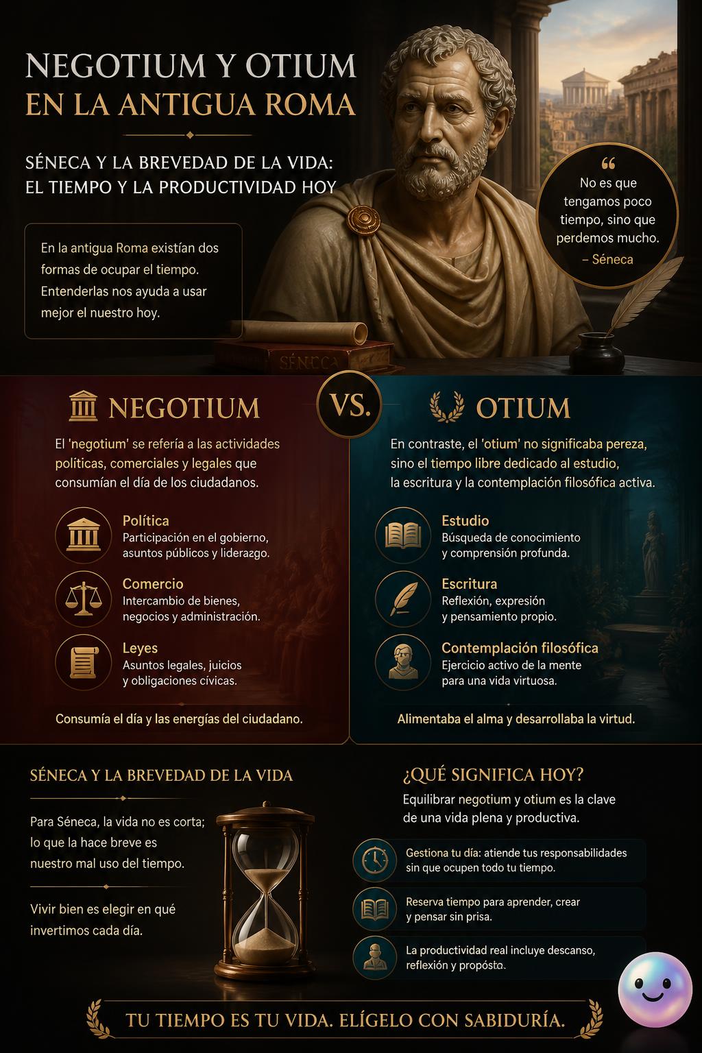 Negotium y otium en la antigua Roma