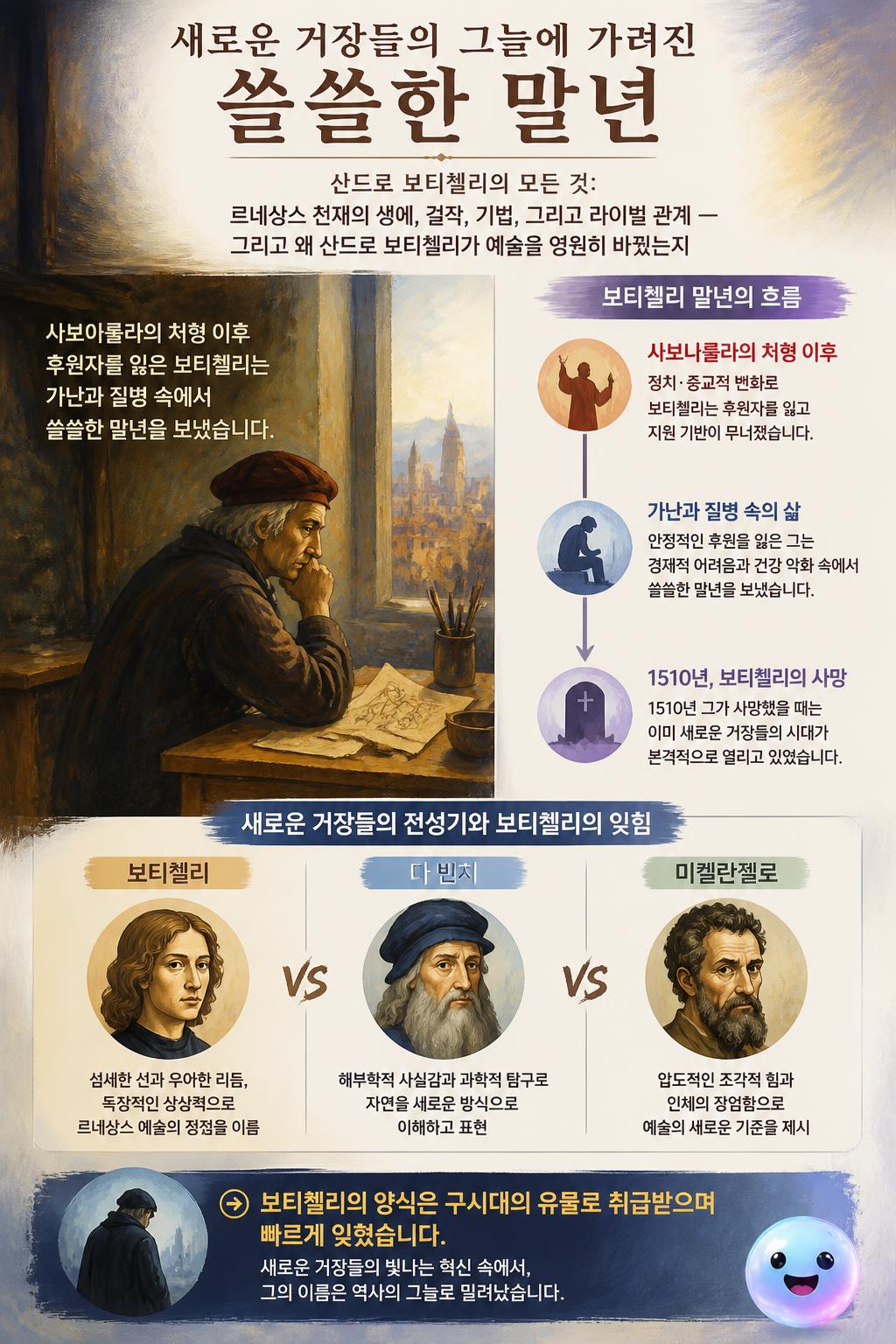 새로운 거장들의 그늘에 가려진 쓸쓸한 말년