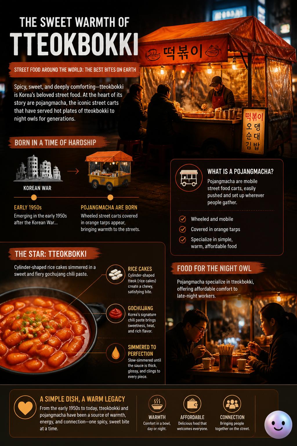 The sweet warmth of tteokbokki
