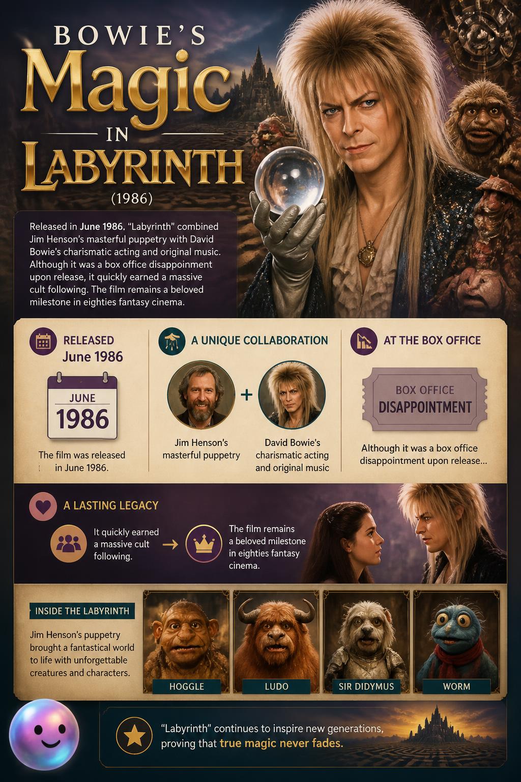 Bowie's magic in Labyrinth