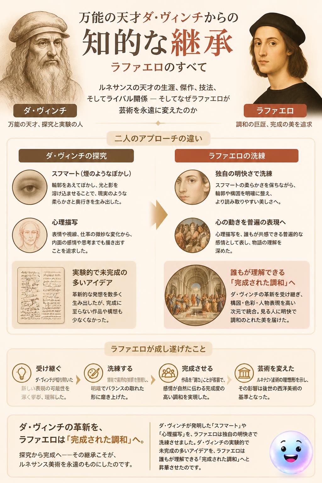万能の天才ダ・ヴィンチからの知的な継承