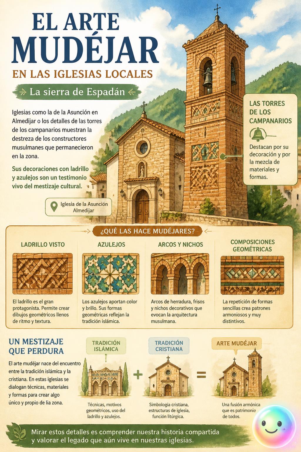 El arte mudéjar en las iglesias locales