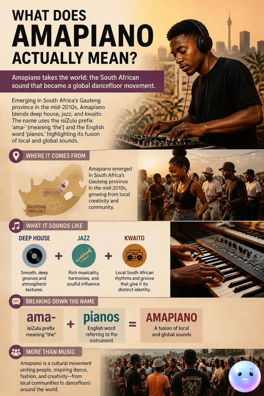What does amapiano actually mean