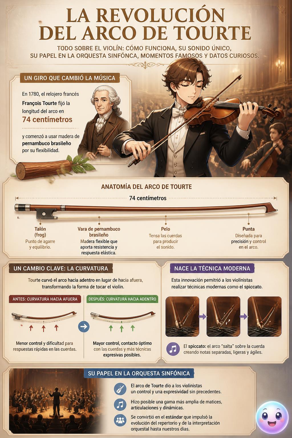 La revolución del arco de Tourte