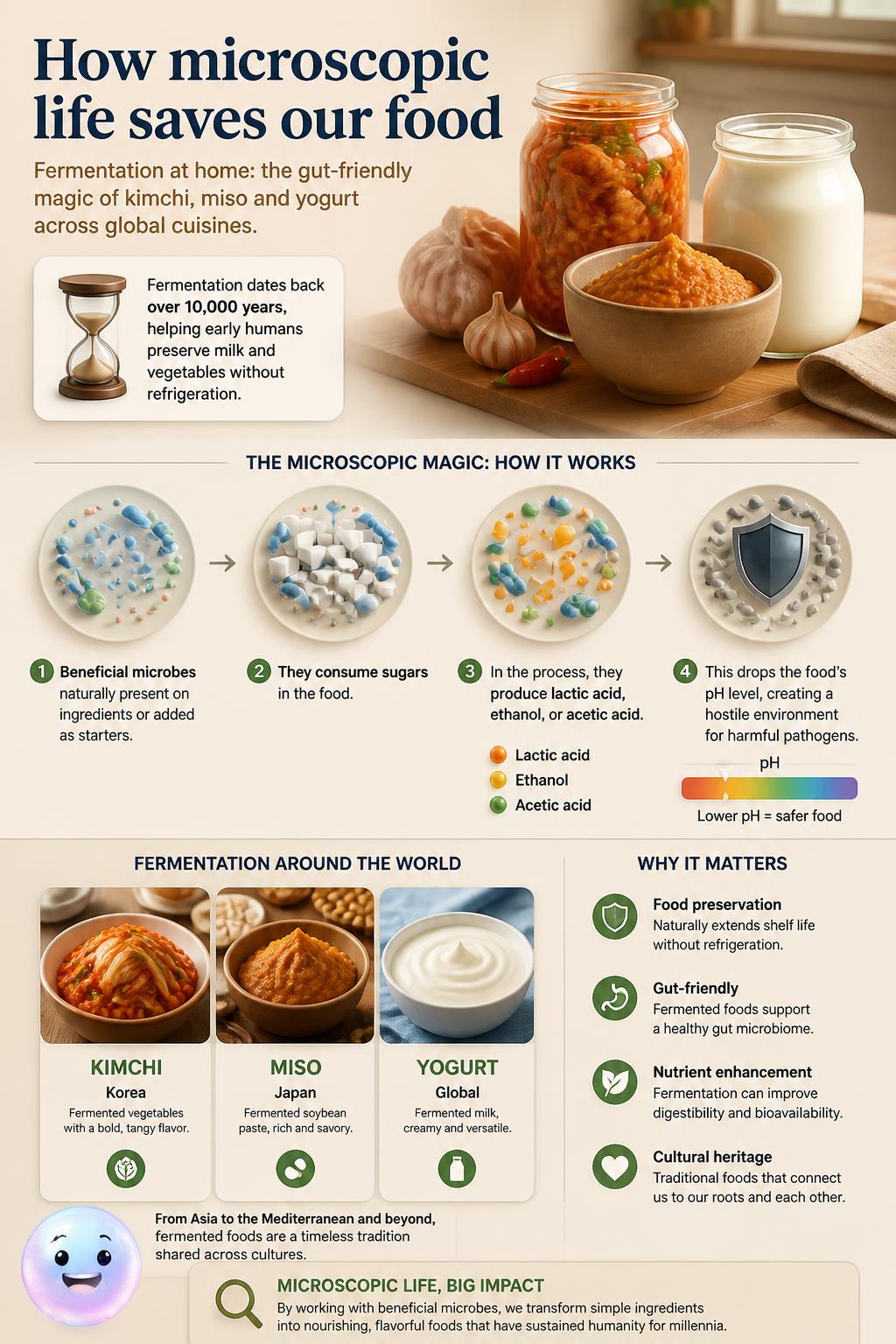 How microscopic life saves our food
