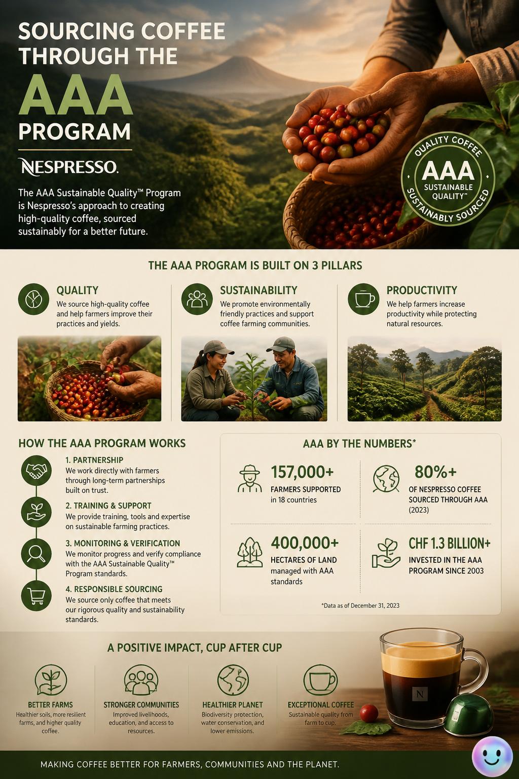 Sourcing coffee through the AAA program