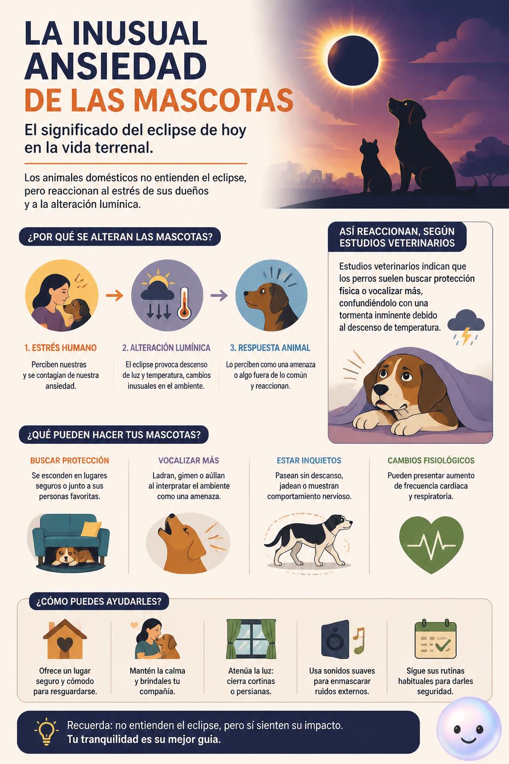 La inusual ansiedad de las mascotas