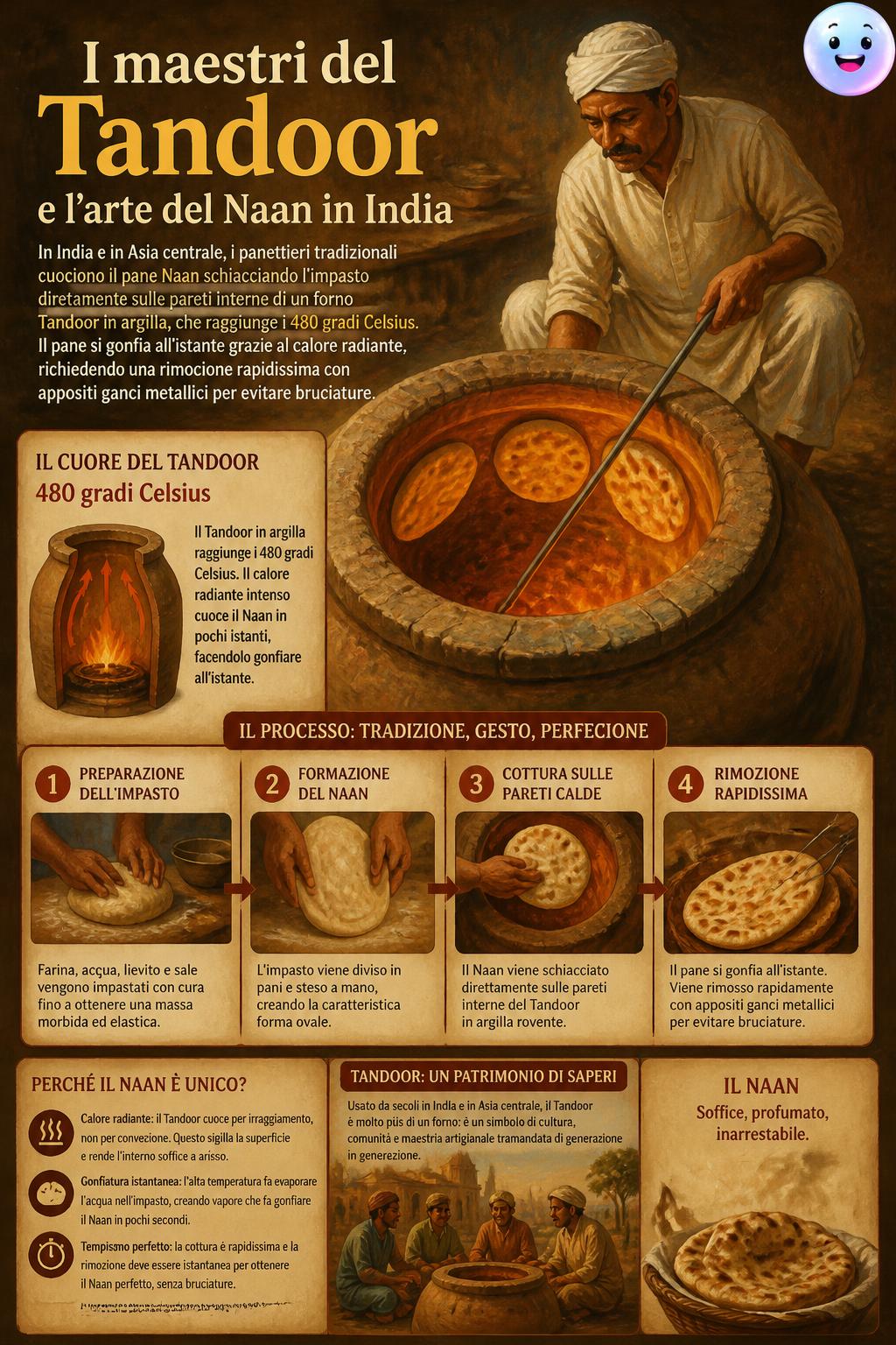I maestri del Tandoor e l'arte del Naan in India
