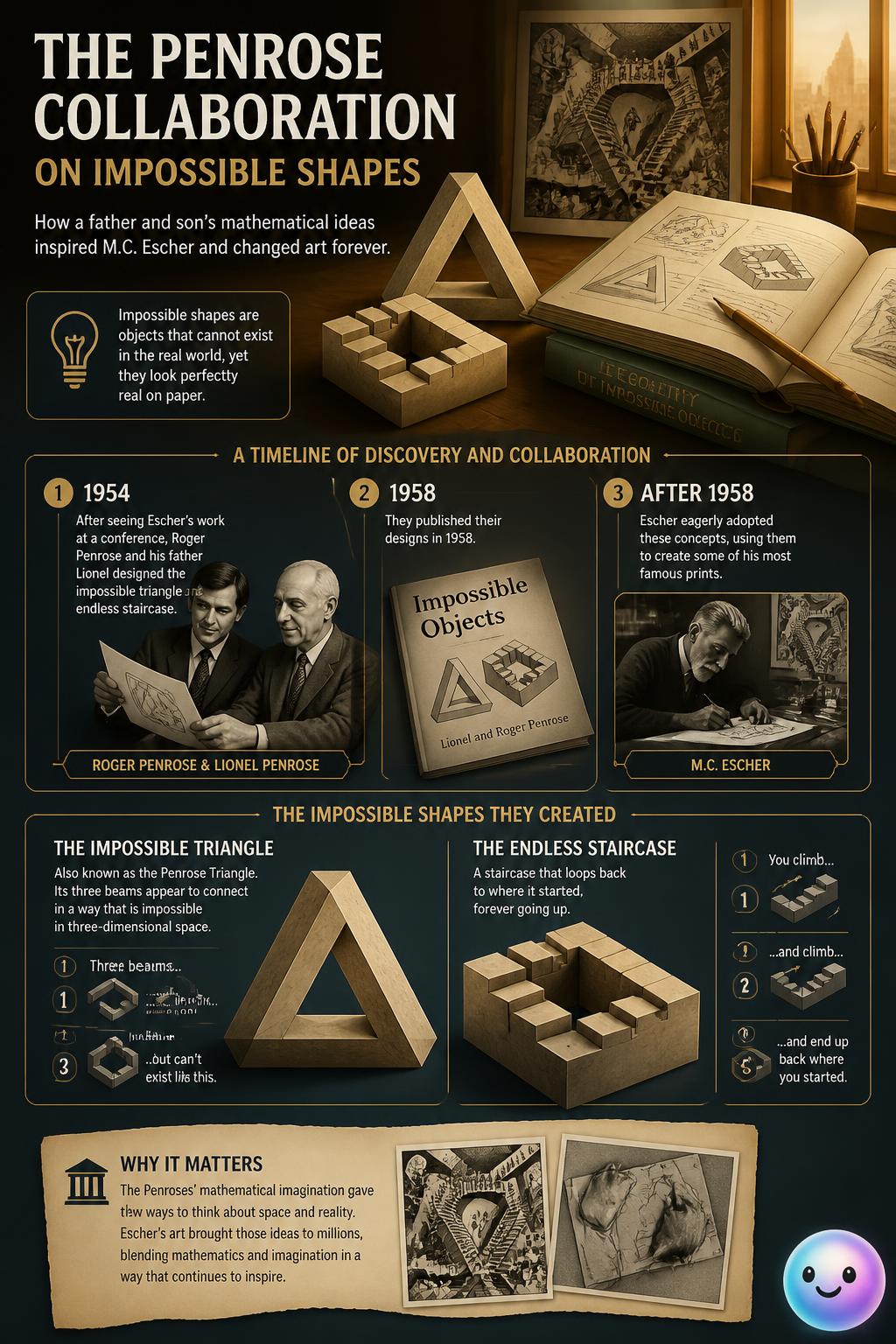 The Penrose collaboration on impossible shapes