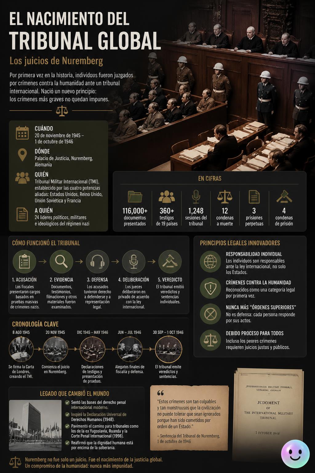 El nacimiento del tribunal global