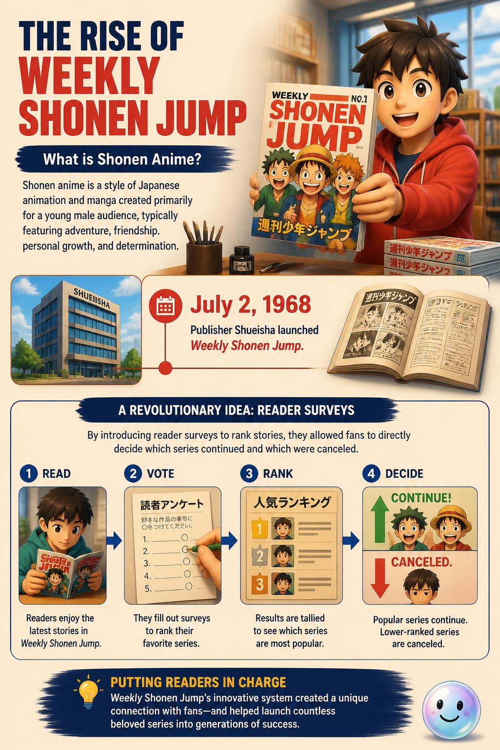 The rise of Weekly Shonen Jump