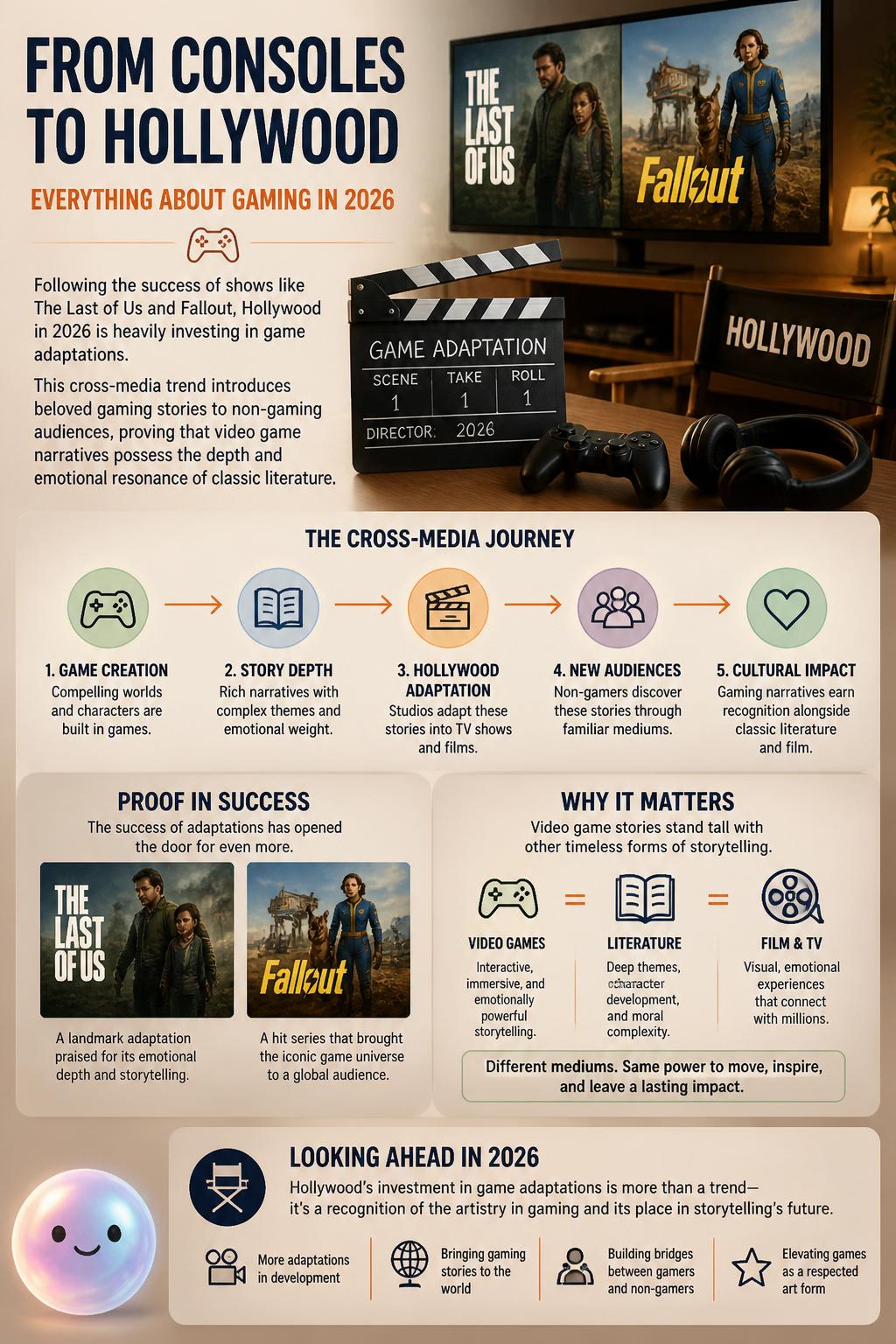 From consoles to Hollywood