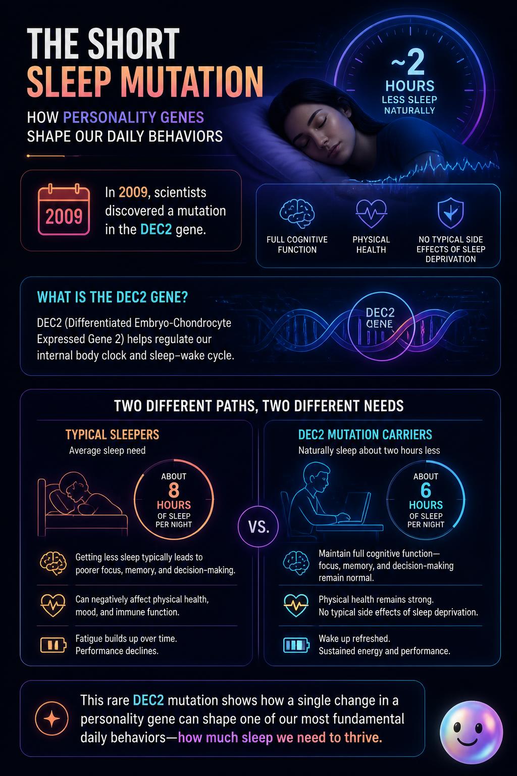 Short Sleep Mutation: How Genes Shape Daily Behavior