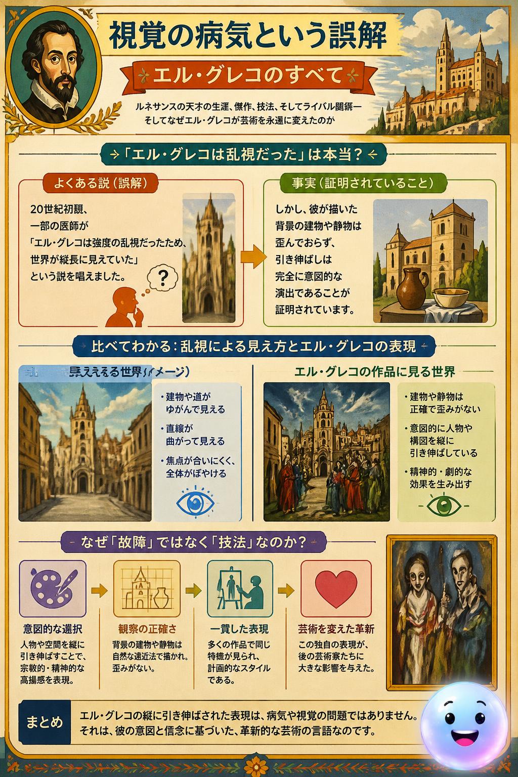 視覚の病気という誤解