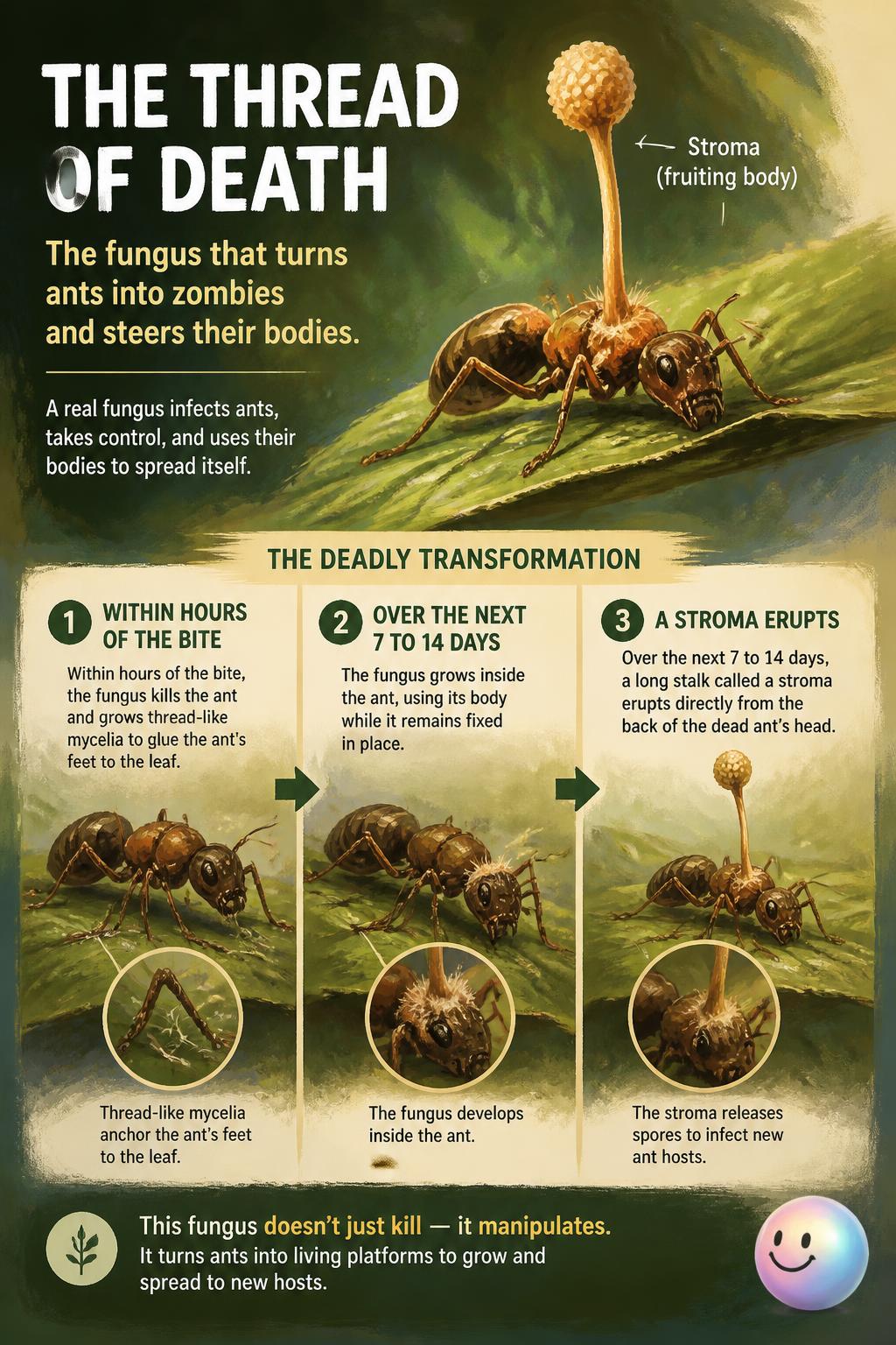 The thread of death