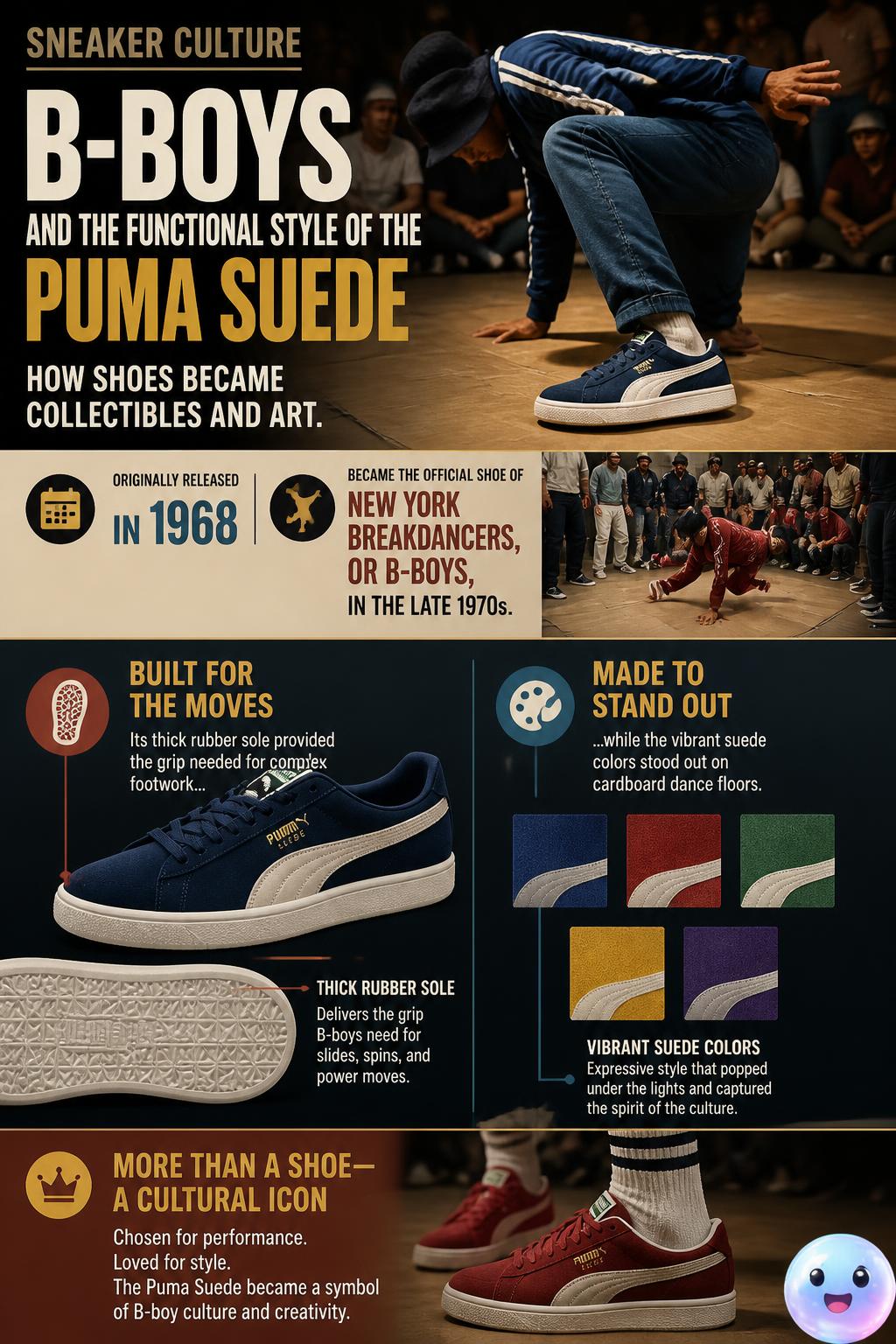 B-boys and the functional style of the Puma Suede
