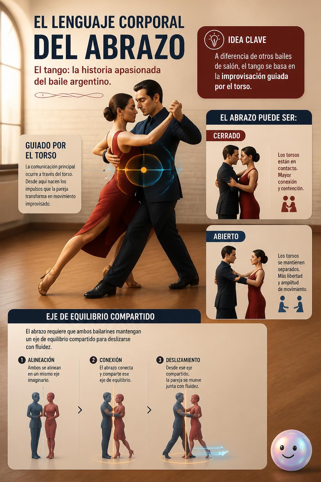 El lenguaje corporal del abrazo