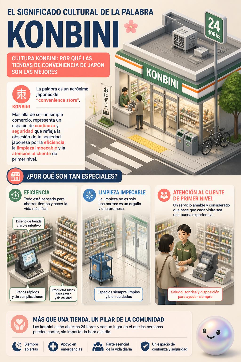 El significado cultural de la palabra konbini