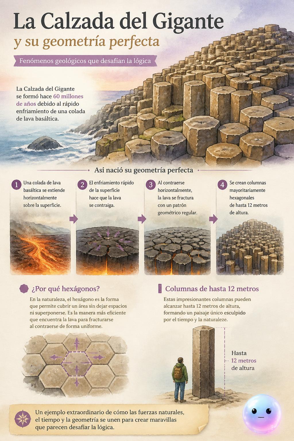 La Calzada del Gigante y su geometría perfecta