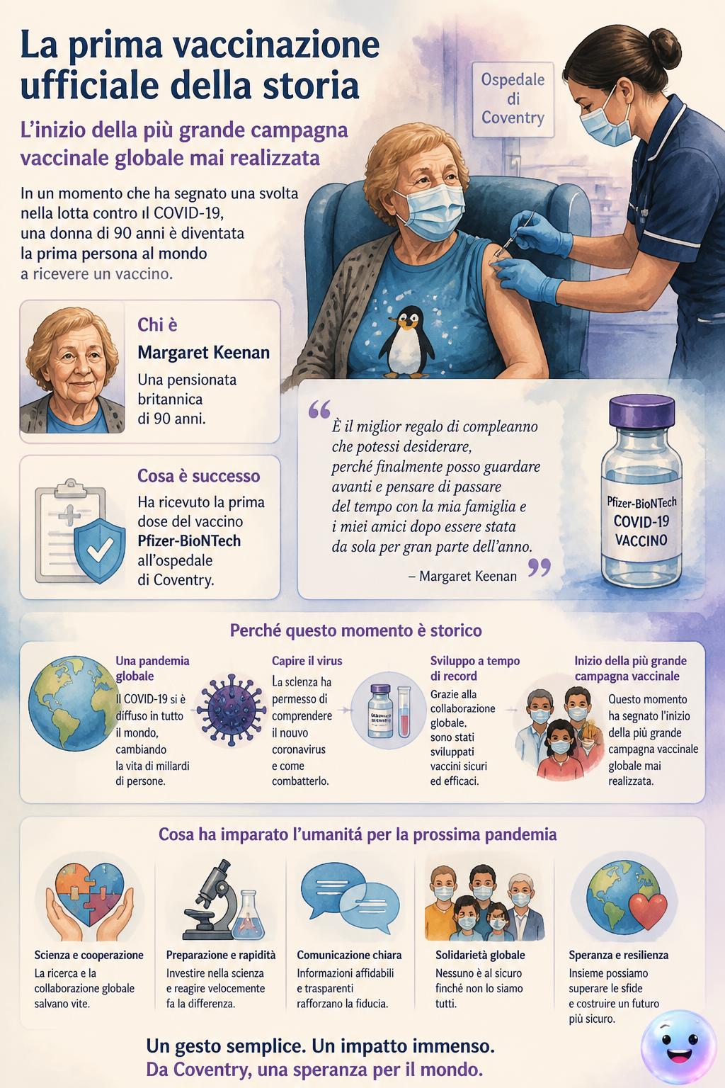 La prima vaccinazione ufficiale della storia
