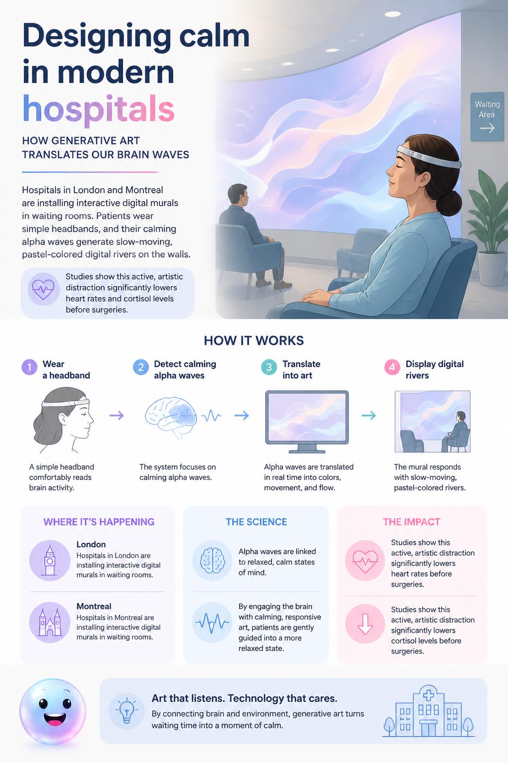Designing calm in modern hospitals