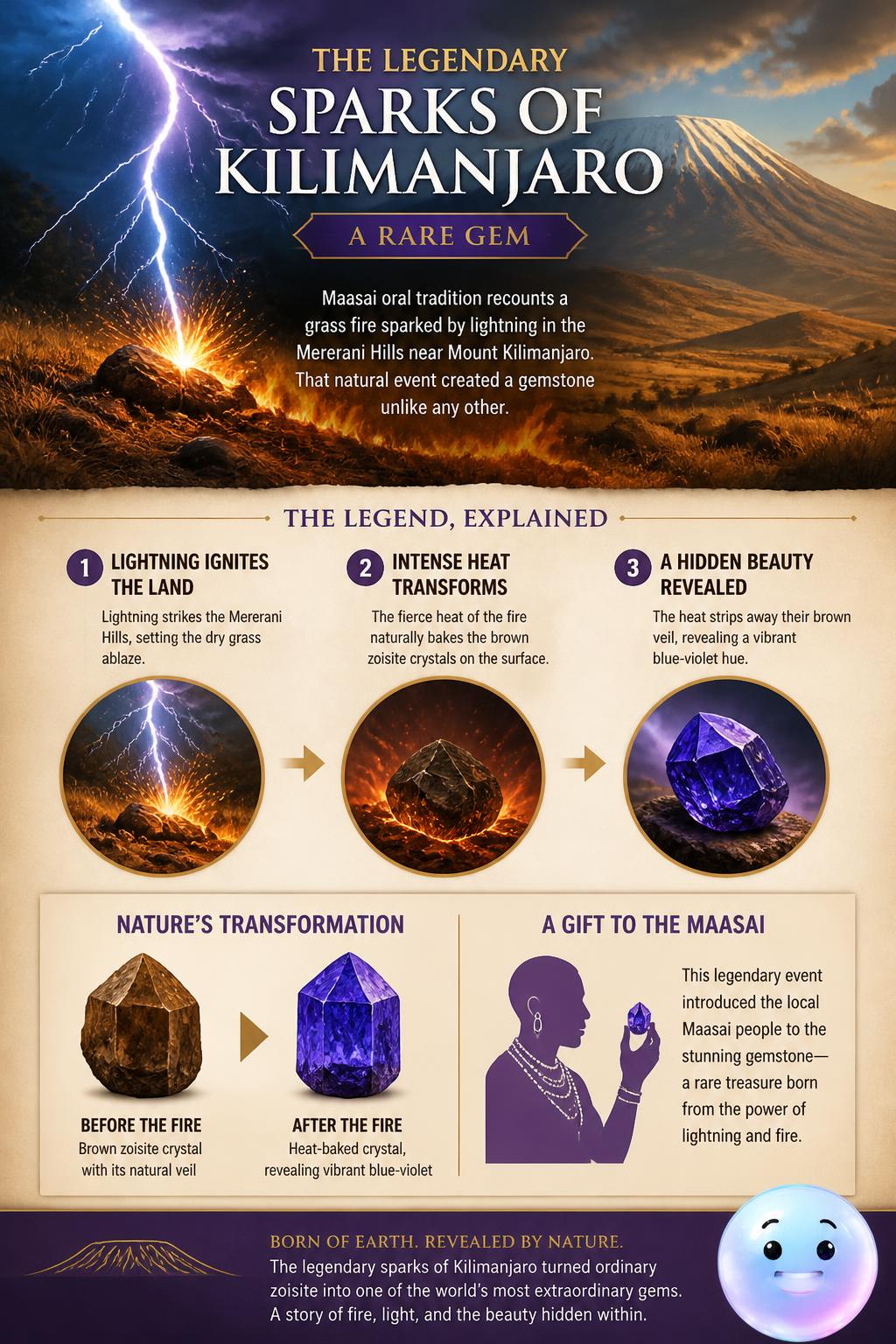 The legendary sparks of Kilimanjaro