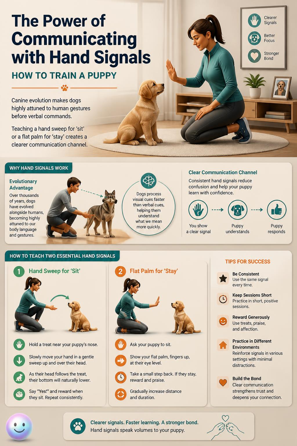 The power of communicating with hand signals