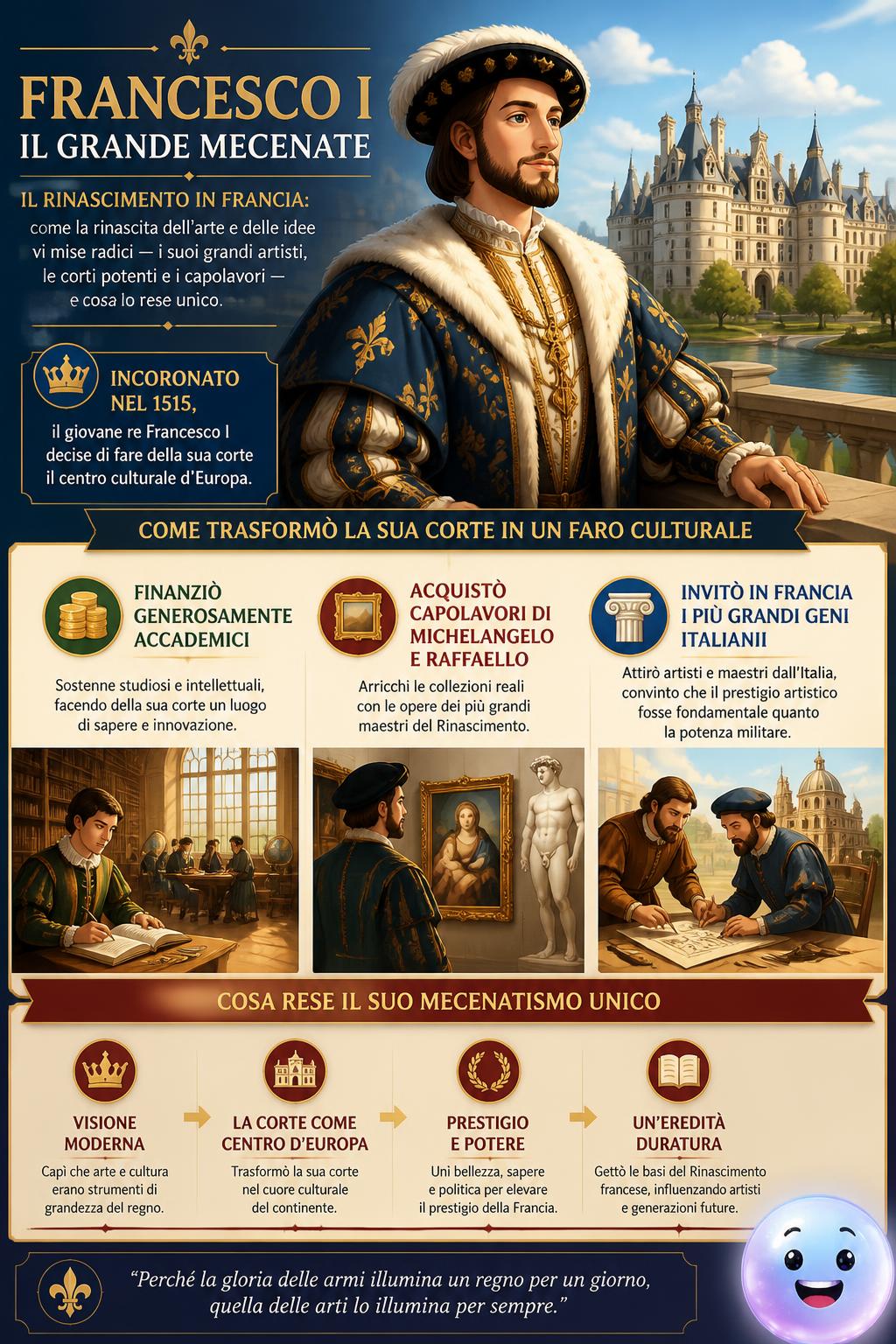 Francesco I il grande mecenate