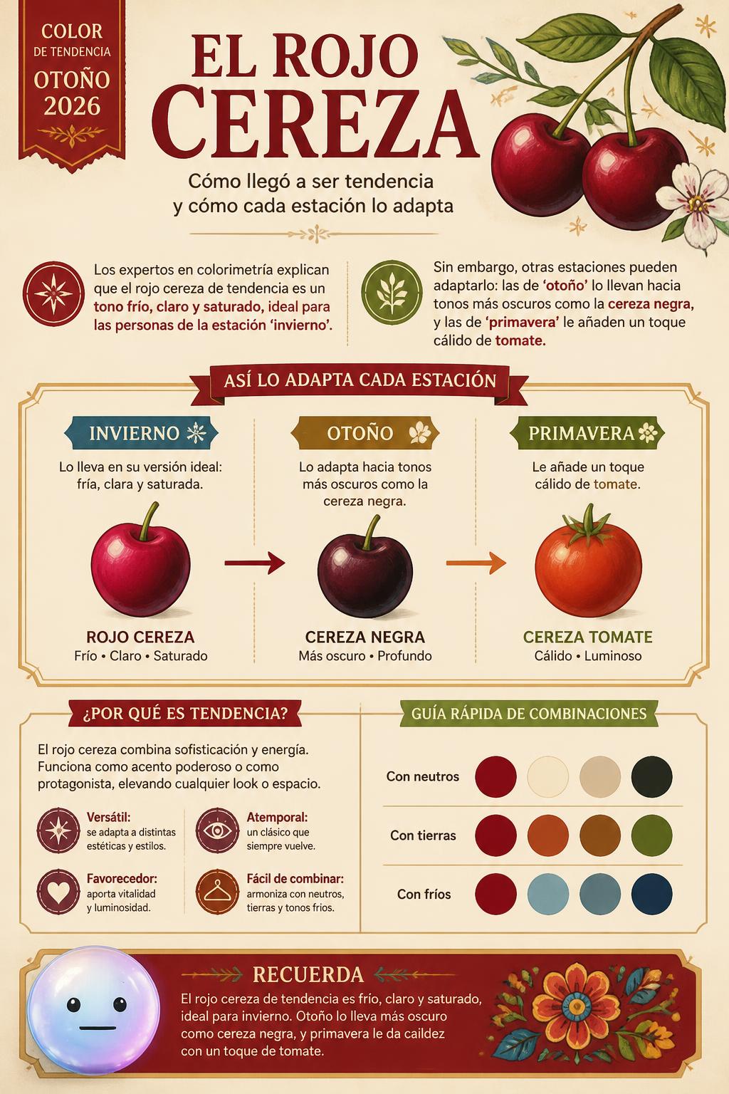 El color de la estación fría