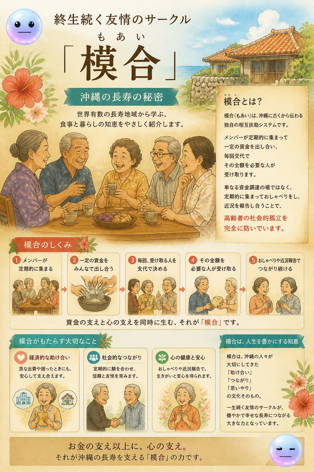 終生続く友情のサークル「模合」