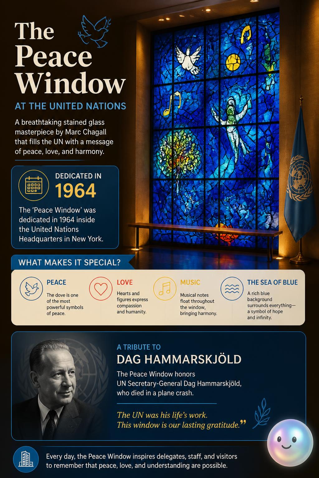 The Peace Window at the United Nations