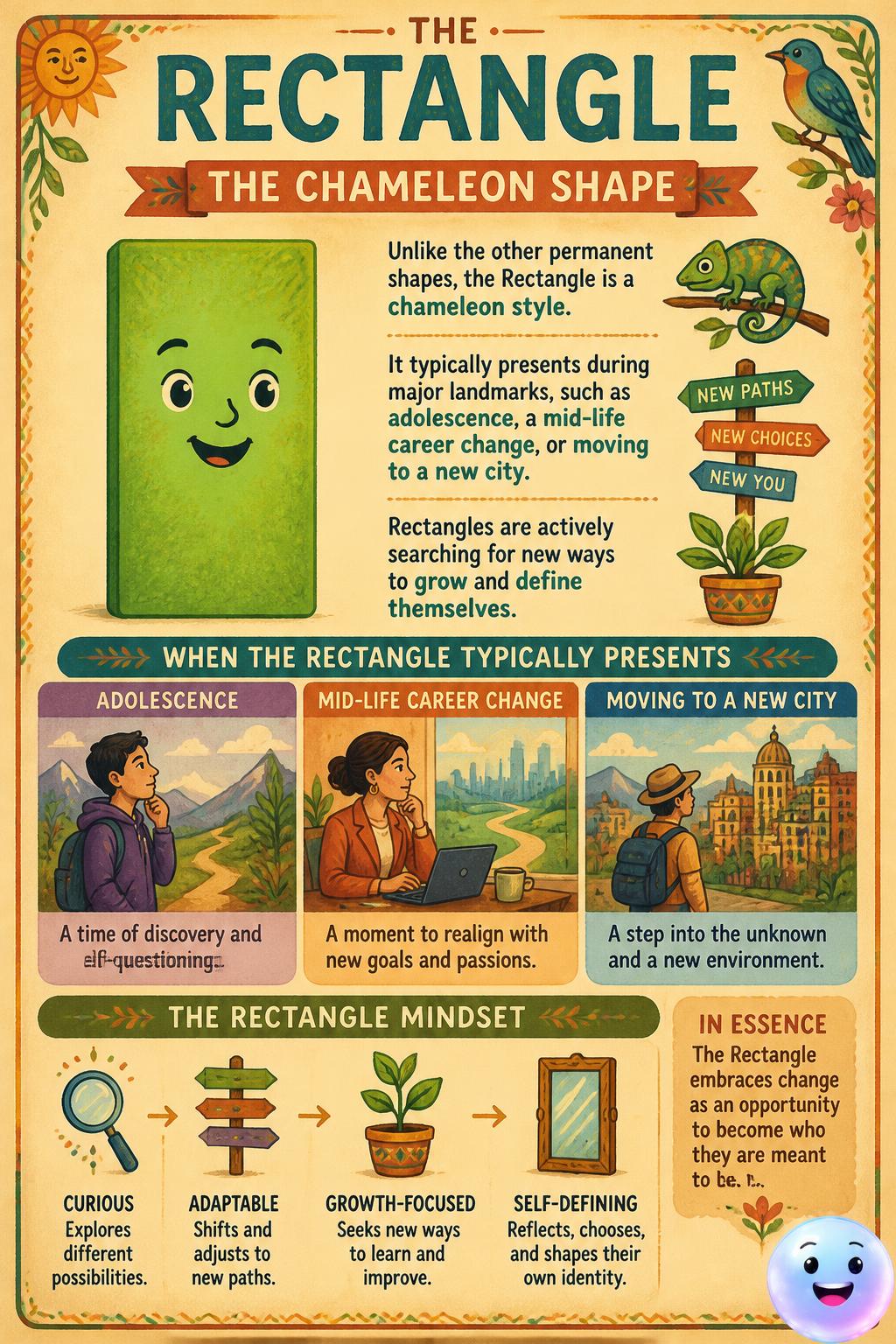 The chameleon-like rectangle