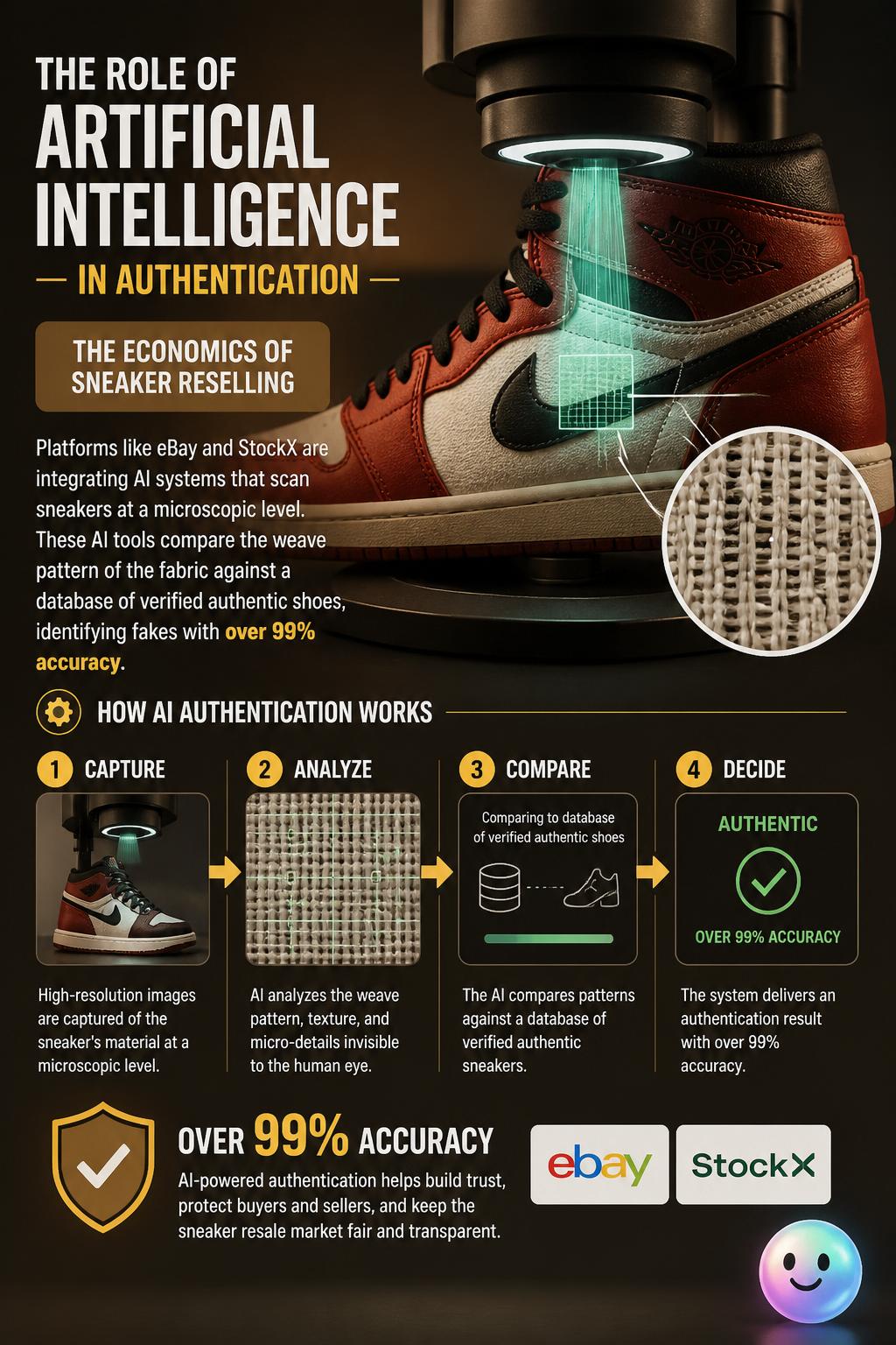 The role of artificial intelligence in authentication