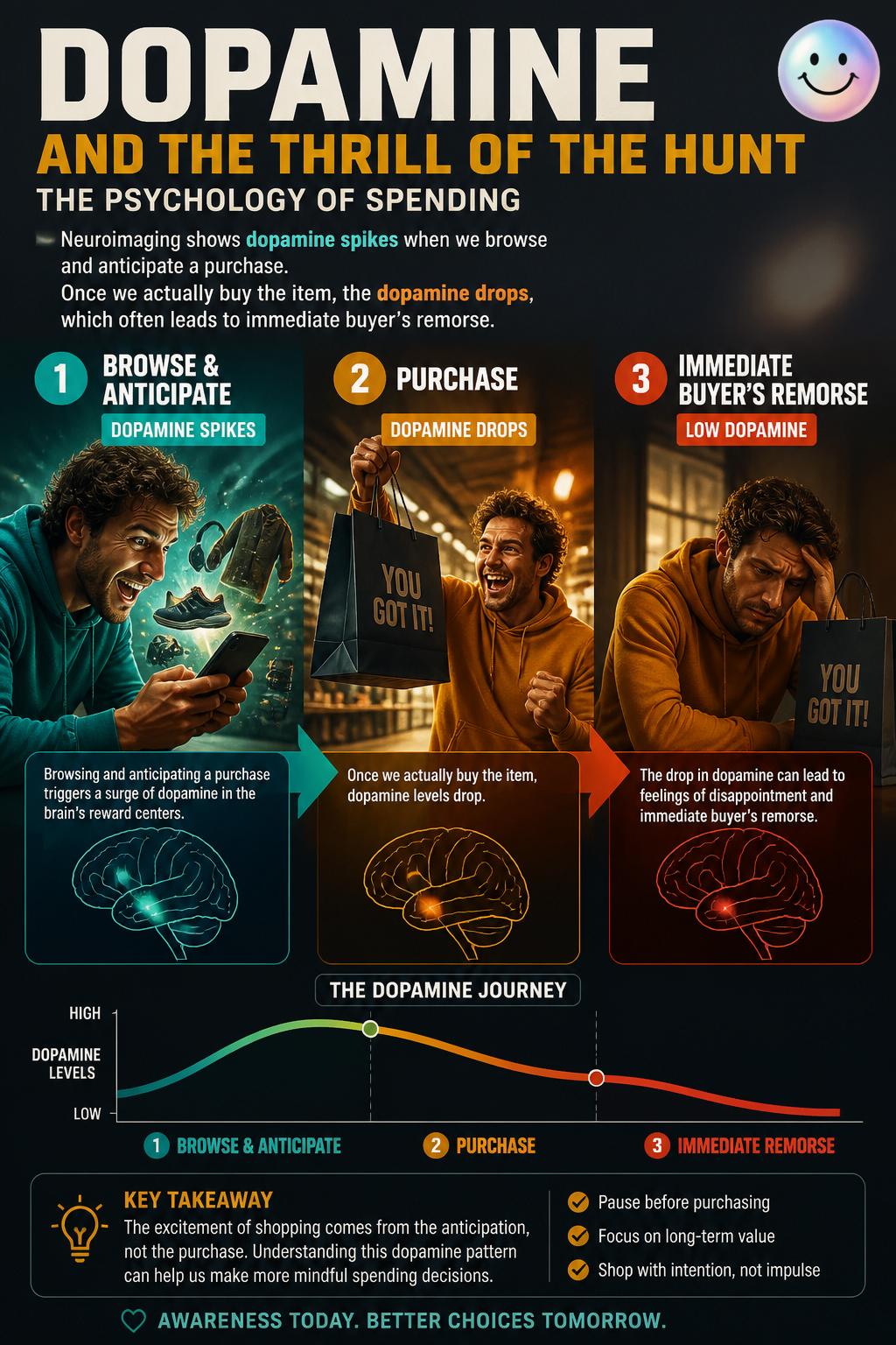 Dopamine and the thrill of the hunt