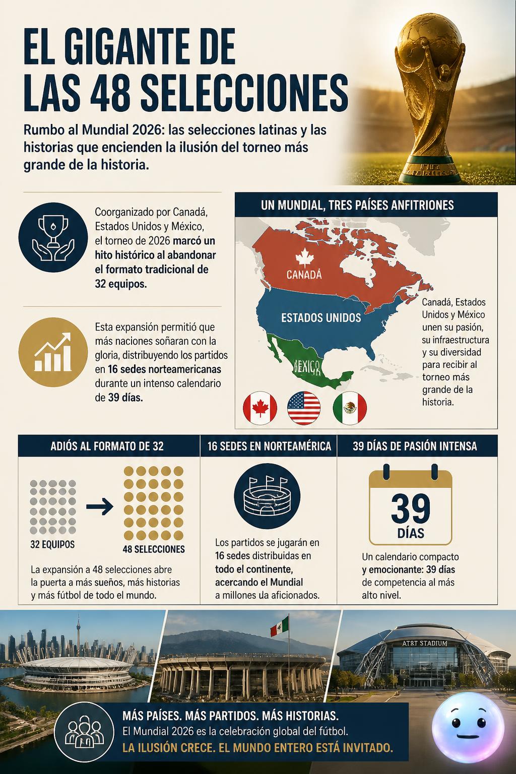 El gigante de las 48 selecciones