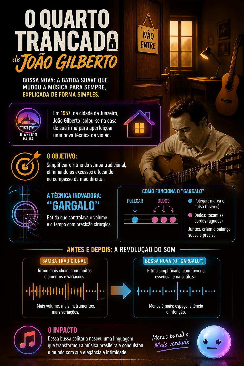O quarto trancado de João Gilberto