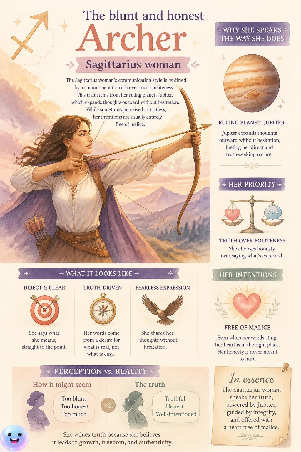 The blunt and honest archer