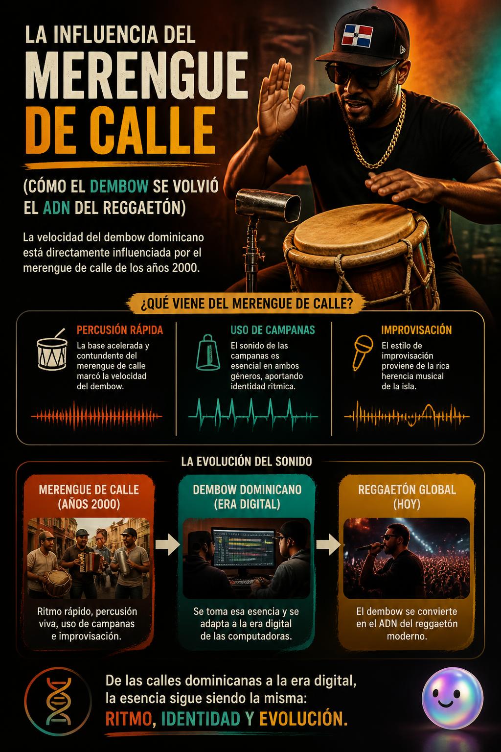 La influencia del merengue de calle