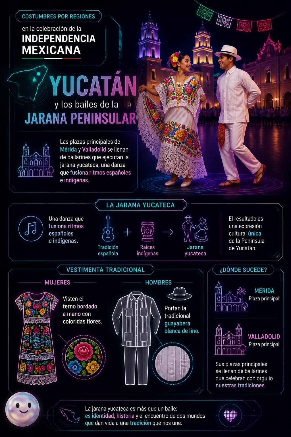 Yucatán y los bailes de la jarana peninsular