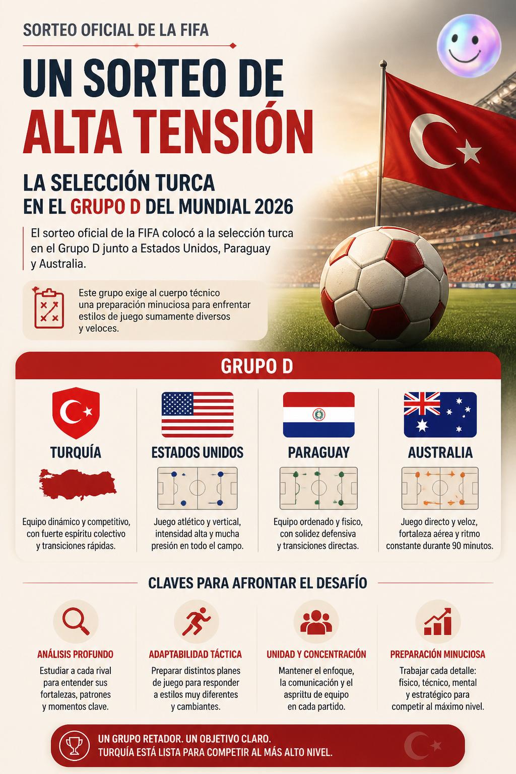 Un sorteo de alta tensión en el Grupo D