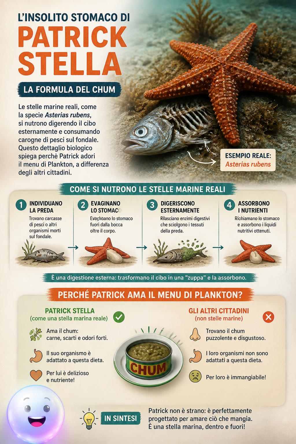 L'insolito stomaco di Patrick Stella