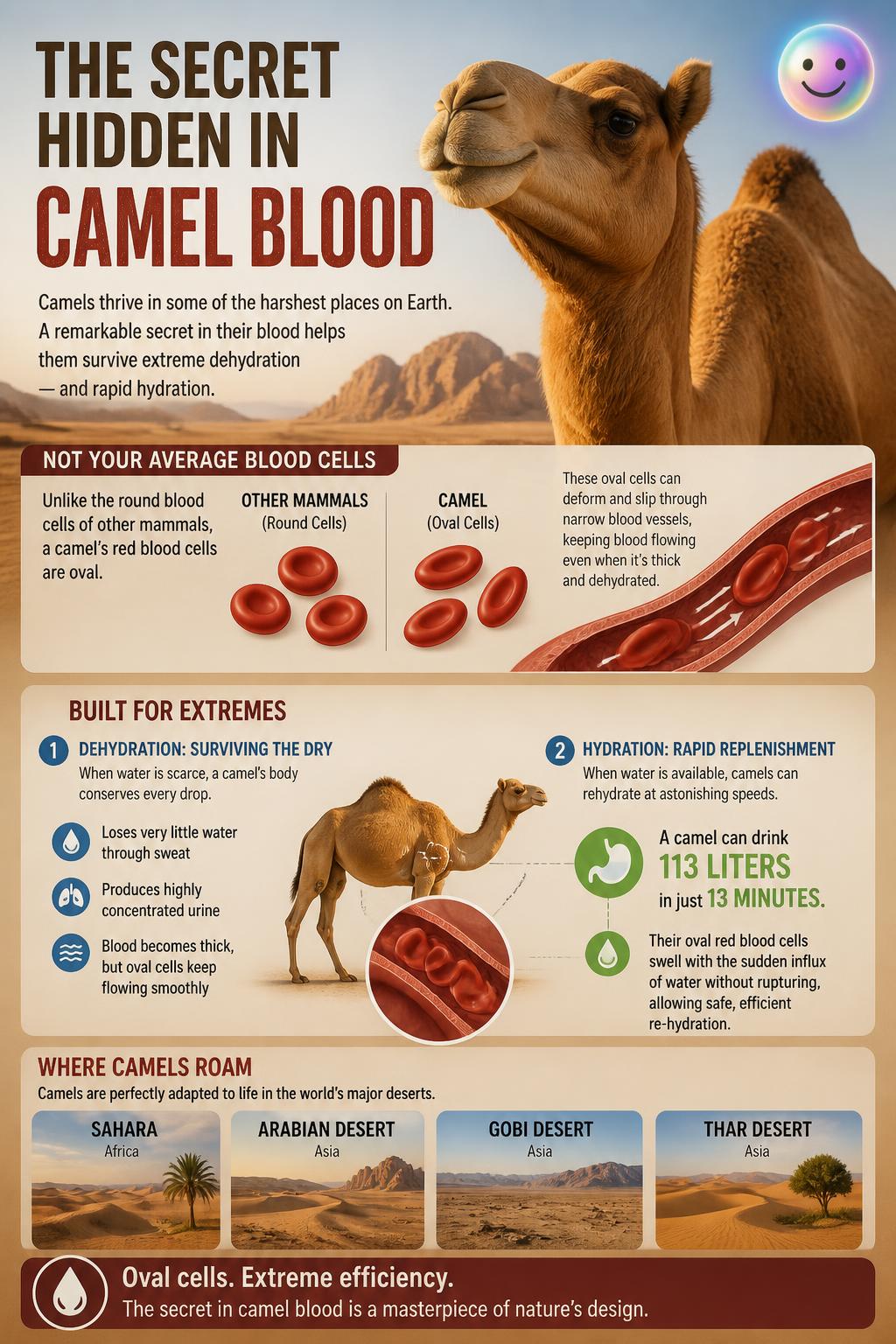 The secret hidden in camel blood