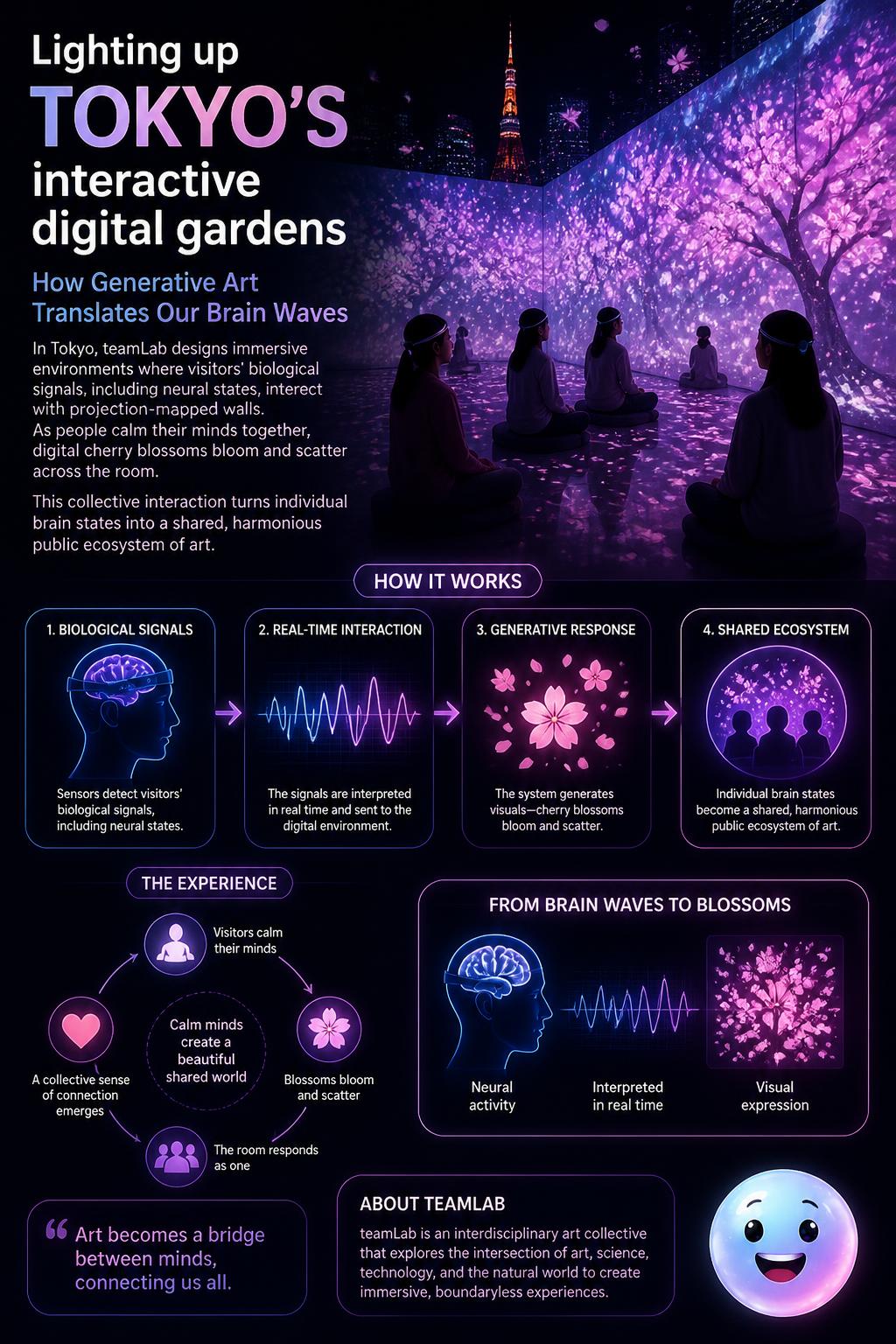 Lighting up Tokyo's interactive digital gardens