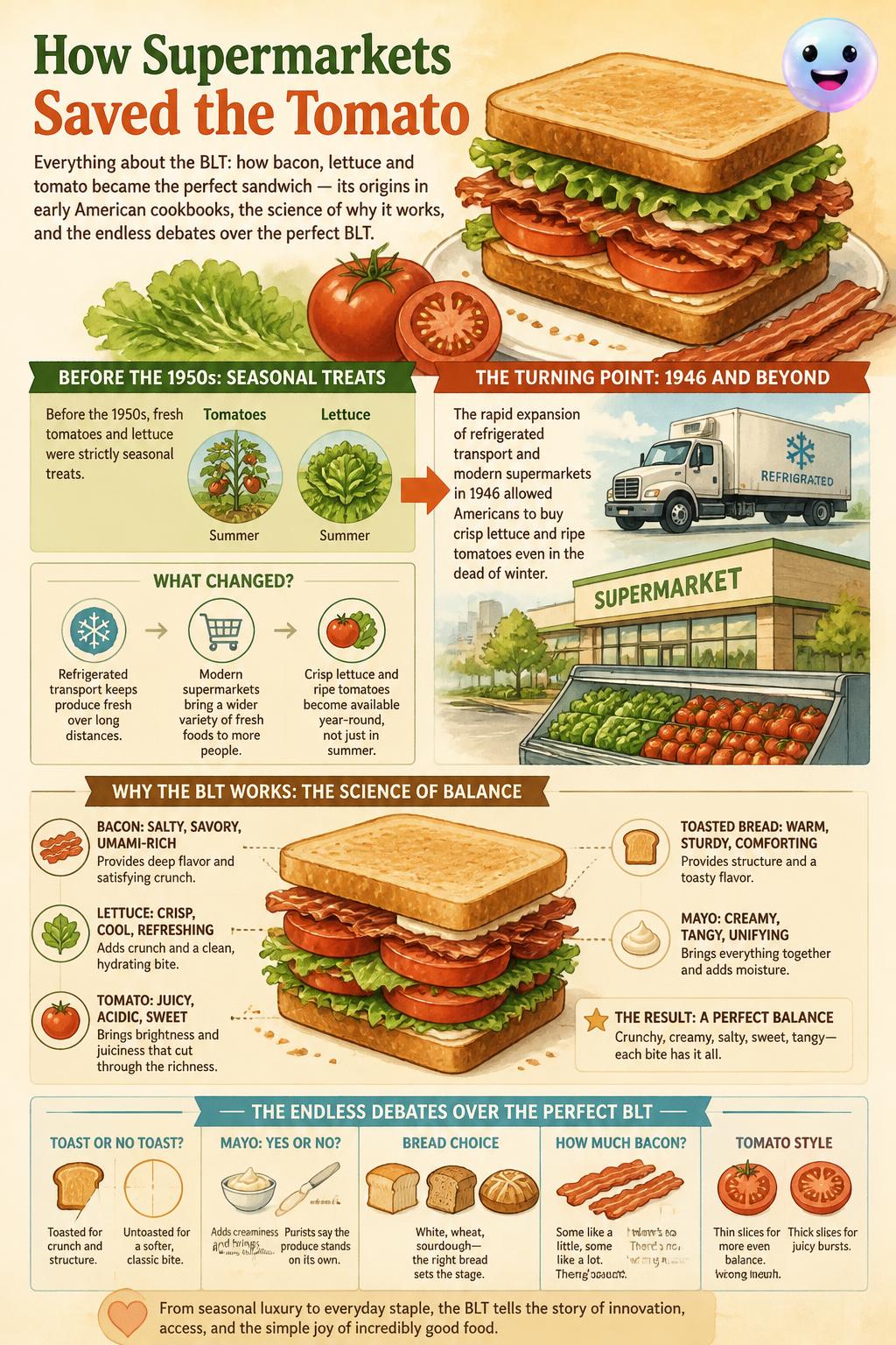 How supermarkets saved the tomato