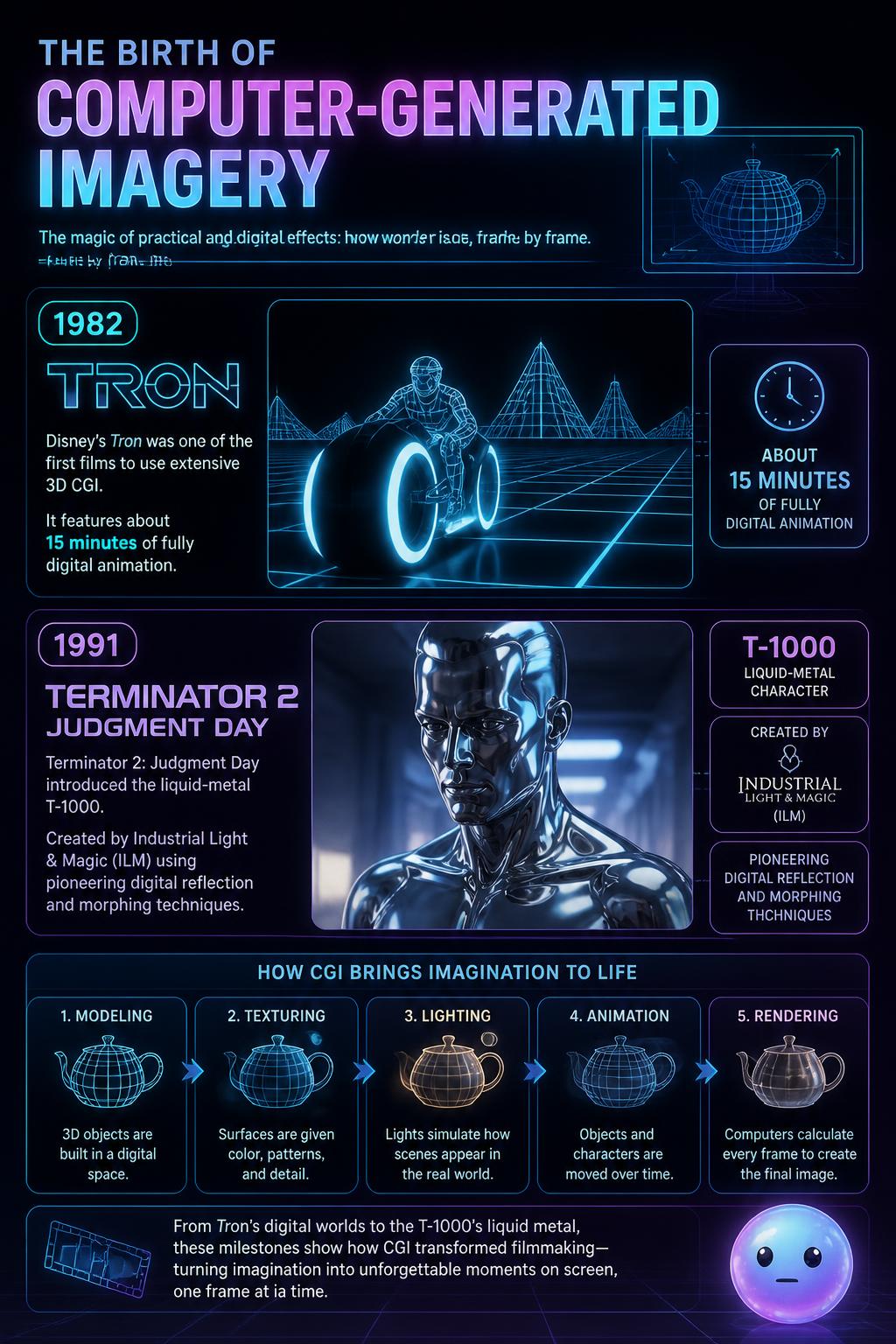 The birth of computer-generated imagery