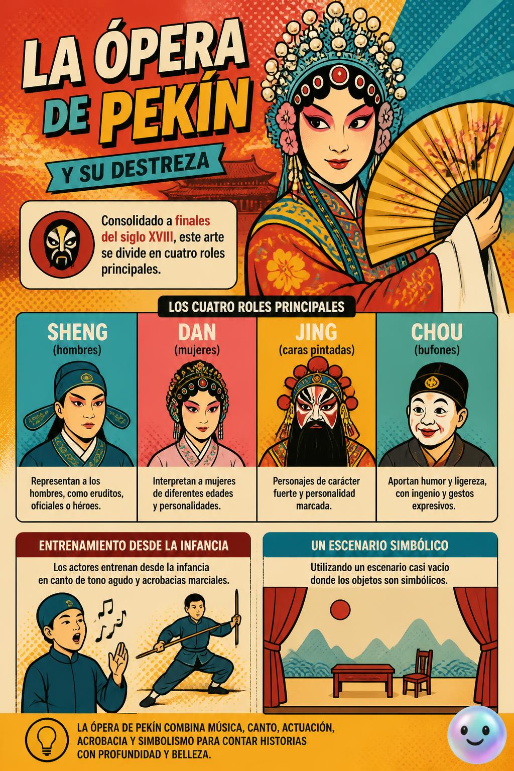 La Ópera de Pekín y su destreza