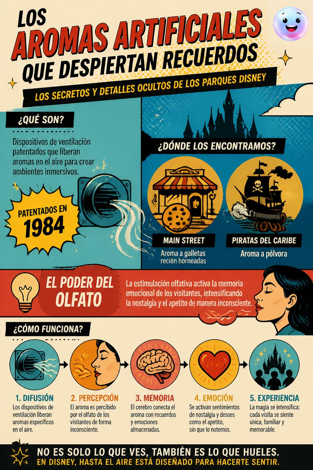 Los aromas artificiales que despiertan recuerdos
