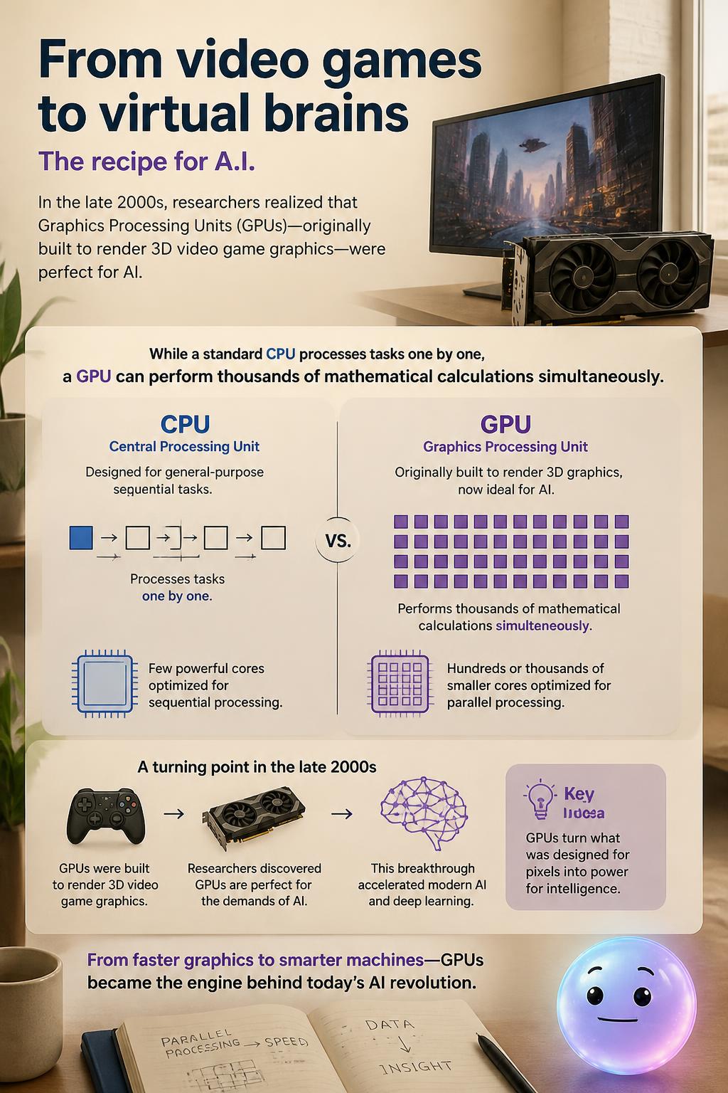 From video games to virtual brains