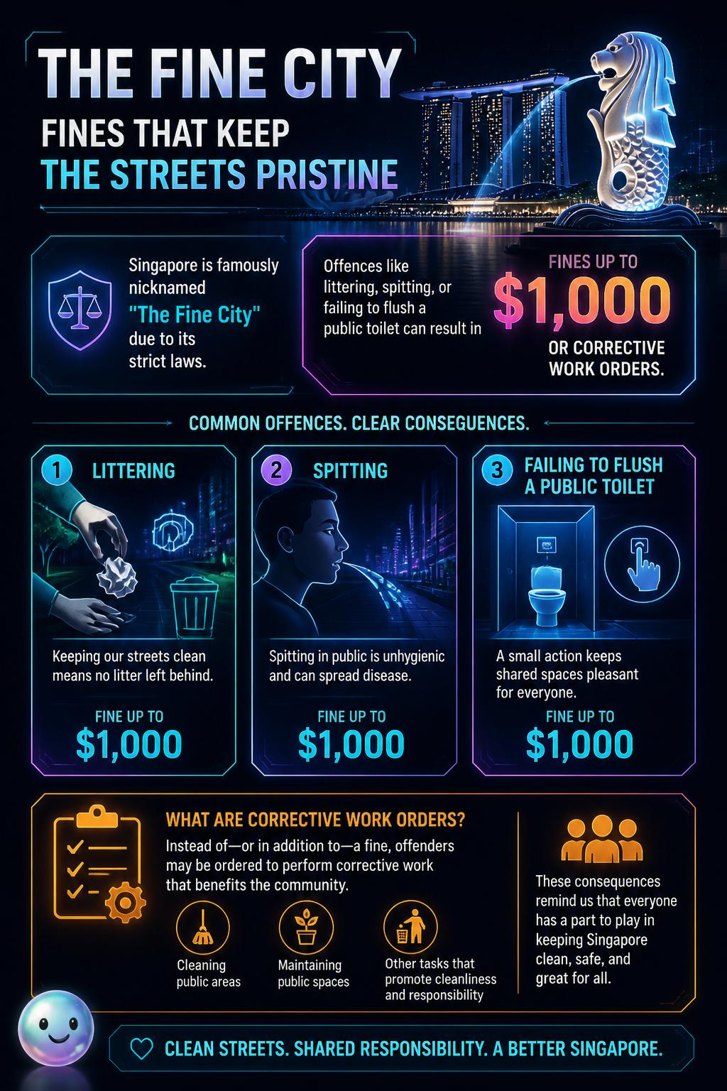 Fines that keep the streets pristine